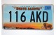 New York state license plate