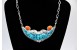 Collier turquoise et spiny oyster