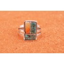 Turquoise and Spiny Oyster Ring size 5 1/2