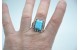 Kingman turquoise Ring size 10 1/2