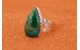 Malachite chrysocolle ring size 7