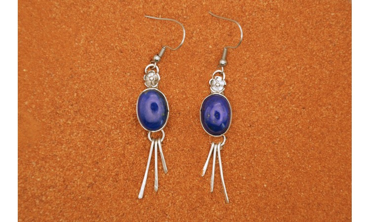 Boucles d'oreilles Lapis Lazuli