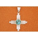 Pendentif turquoise Zia