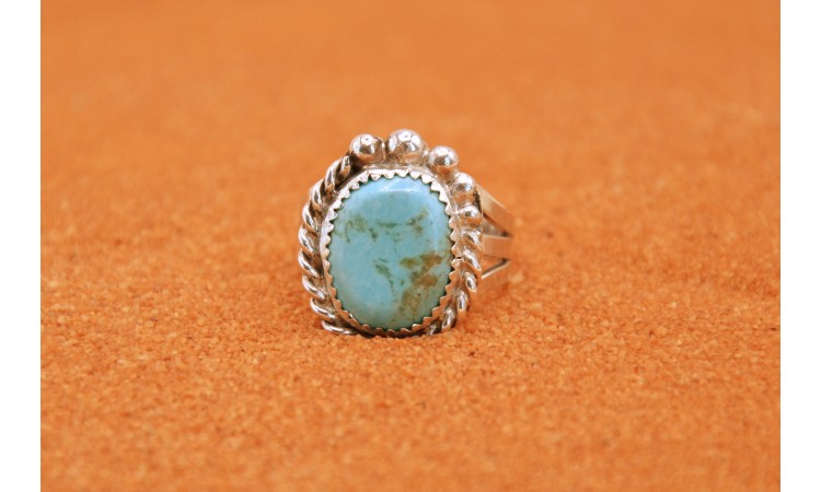 Bague turquoise Kingman