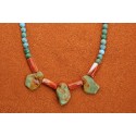 Collier turquoise et spiny oyster