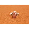 Bague rhodochrosite