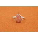 Bague rhodochrosite