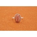 Bague rhodochrosite