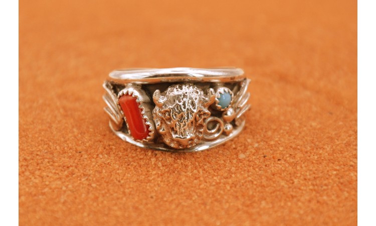 Bague bison