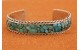 Bracelet turquoise inlay