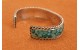 Bracelet turquoise inlay