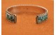 Bracelet turquoise inlay