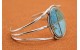 Bracelet turquoise inlay