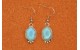 Boucles d'oreilles turquoise Mojave