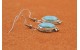 Boucles d'oreilles turquoise Mojave