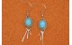 Boucles d'oreilles turquoises