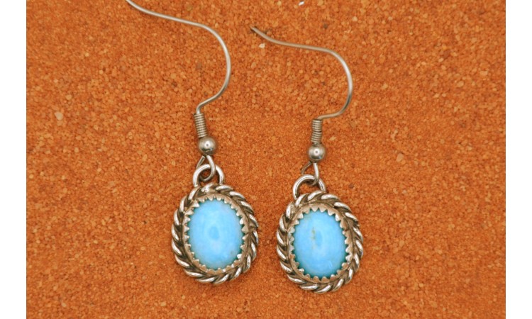 Boucles d'oreilles turquoise