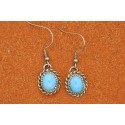 Boucles d'oreilles turquoise