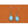 Boucles d'oreilles turquoise