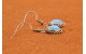 Boucles d'oreilles turquoise