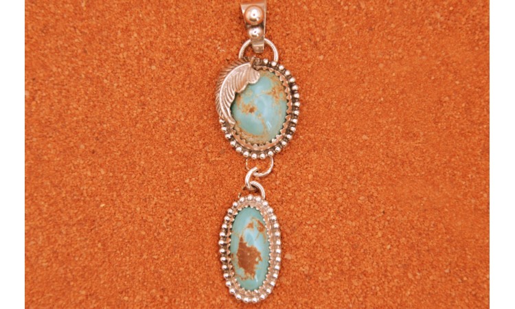 Royston turquoise pendant