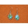 Boucles d'oreilles turquoises Sonora