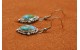 Boucles d'oreilles turquoises Sonora