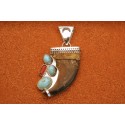 Pendentif griffe d'ours