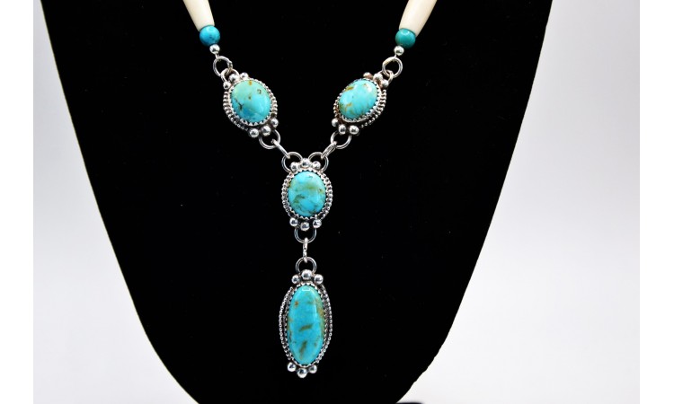 Kingman turquoise Necklace