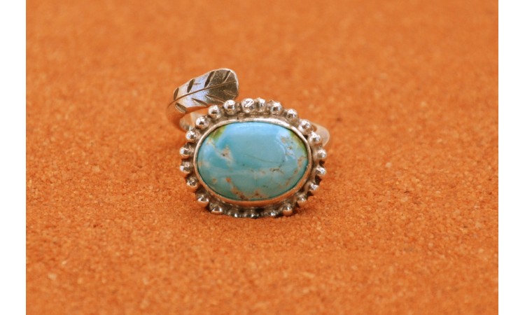 Bague ajustable turquoise Sierra Bella