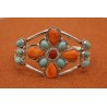 Bracelet turquoise corail spiny oyster