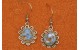 Boucles d'oreilles turquoises Golden Hill