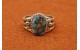 Bague turquoise Golden Hill