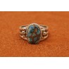 Bague turquoise Golden Hill