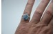 Bague turquoise Golden Hill