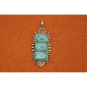 Kingman turquoise pendant