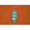 Kingman turquoise pendant