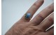 Bague turquoise Golden Hill