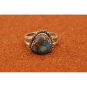 Bague turquoise Golden Hill