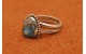 Bague turquoise Golden Hill