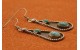 Boucles d'oreilles turquoises Kingman