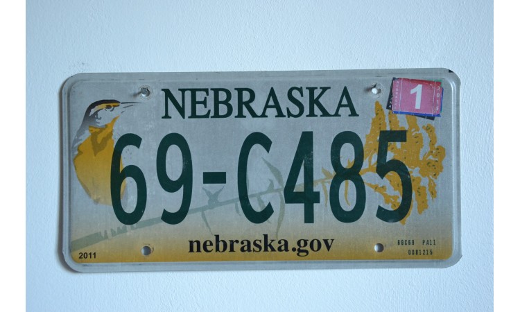 Ohio license plate year 1995