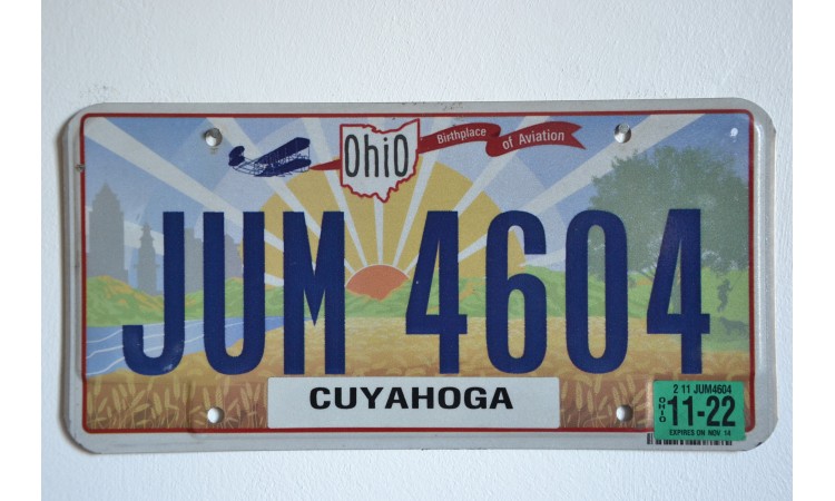 Wisconsin license plate