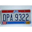 Alaska license plate year 1999