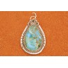 Mojave turquoise Pendant