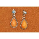 Boucles d'oreilles spiny oyster