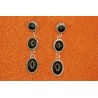 Boucles d'oreilles Onyx