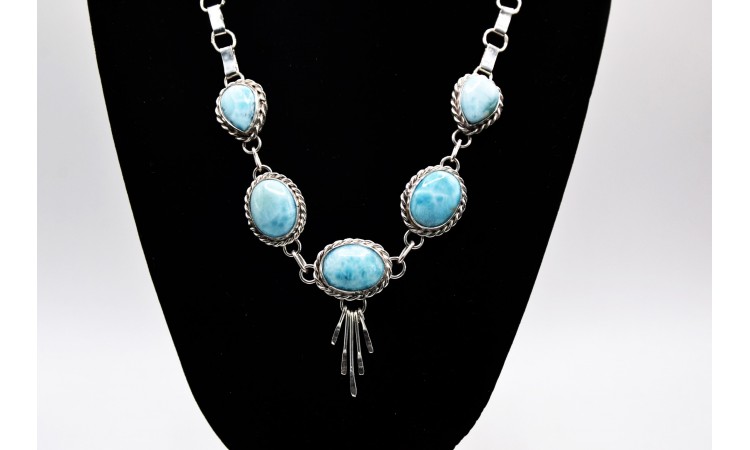 Larimar Necklace