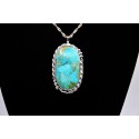 Mojave turquoise Pendant