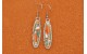 Boucles d'oreilles Turquoise Oyster Copper